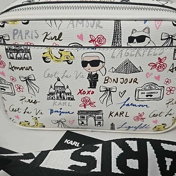 Karl Lagerfeld Paris CrossBody - Picture 2 of 9